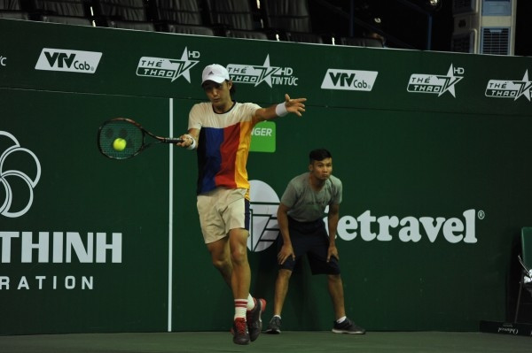 Go Soeda xuất sắc đánh bại hạt giống số 1 Taylor Fritz.