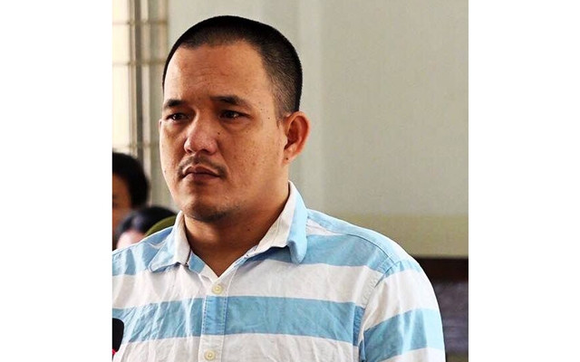 Bị cáo Khanh tại phiên tòa.