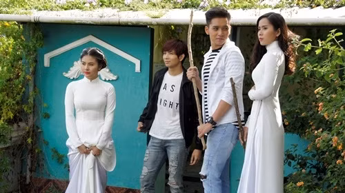 Một cảnh trong phim "Oán".