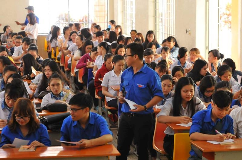 Tỉnh đoàn Đồng Nai tổ chức định hướng nghề cho đoàn viên, thanh niên trong vùng xây dựng Dự án sân bay Quốc tế Long Thành.