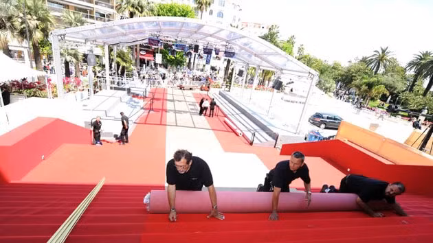 Những công đoạn cuối cùng chuẩn bị cho Cannes đang hoàn tất.