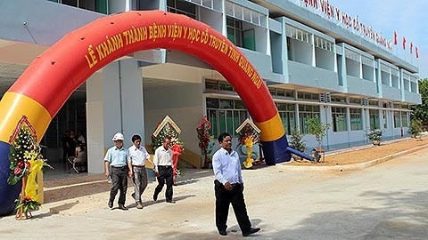 Khánh thành BV Y học Cổ truyền Quảng Ngãi.