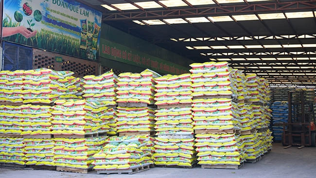 Sản phẩm phân bón hữu cơ được sản xuất công nghiệp của Tập đoàn Quế Lâm.