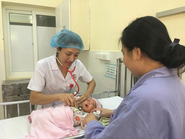 Trẻ đã bình phục sức khỏe.