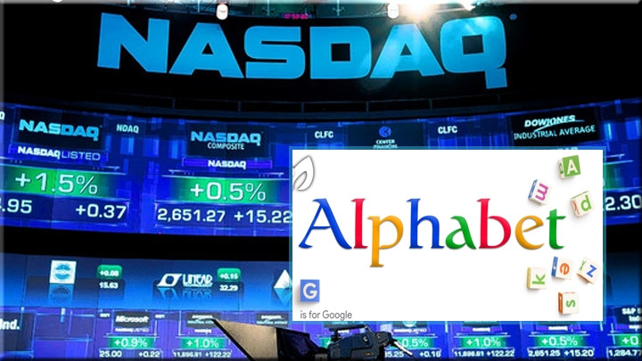 Alphabet chính thức thay thế tên Google trên sàn chứng khoán Nasdaq