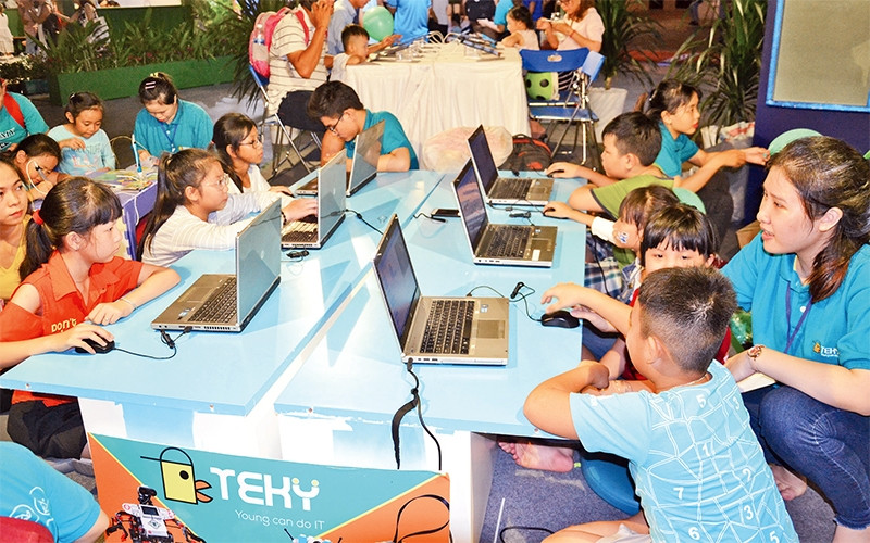 Phát triển văn hóa là lĩnh vực luôn được TP Hồ Chí Minh quan tâm. Trong ảnh: Ngày hội văn hóa đọc là một trong những sự kiện tiêu biểu của thành phố trong năm 2019.