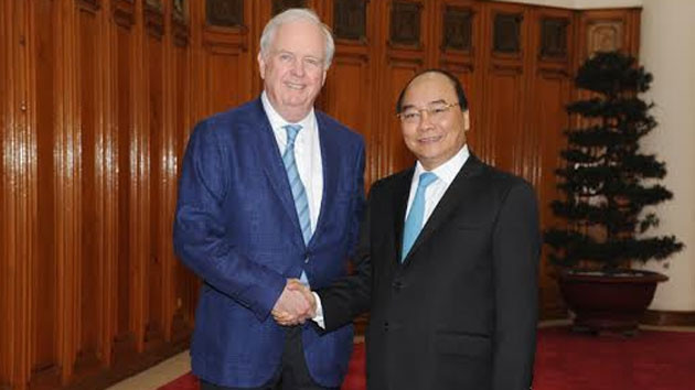 Thủ tướng Nguyễn Xuân Phúc tiếp Giáo sư Đại học Harvard (Hoa Kỳ)