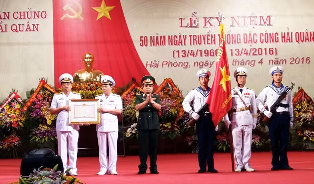  50 năm đặc công Hải quân- tượng đài về lòng quả cảm