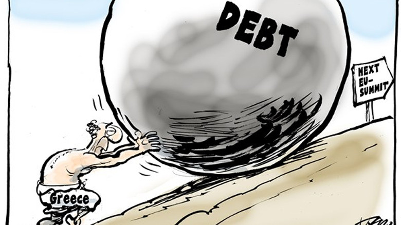 Biếm họa của Tom Jansse.