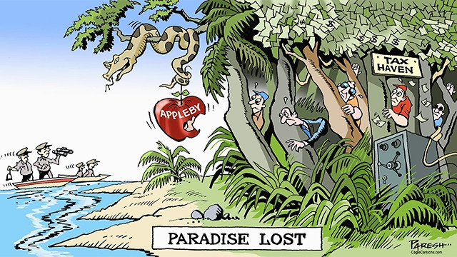 Biếm họa của PARESH NATH