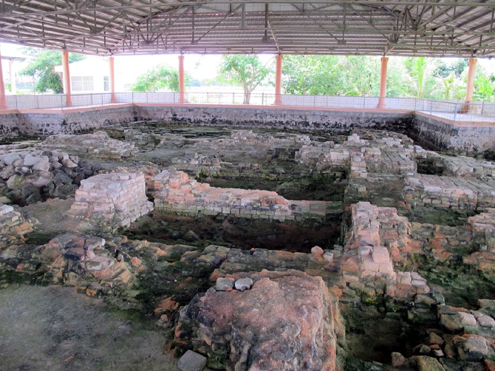 Di tích gò Cây Thị được khai quật.