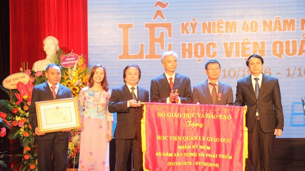 Học viện Quản lý giáo dục kỷ niệm 40 năm ngày truyền thống