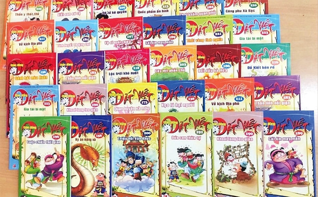 Bộ truyện tranh Thần đồng đất Việt gây tranh cãi trong thời gian qua.