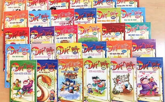 Bộ truyện tranh Thần đồng đất Việt gây tranh cãi trong thời gian qua.