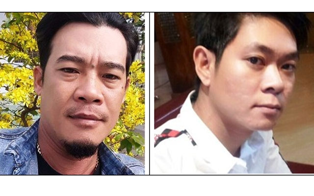 Đối tượng lừa đảo Đặng Văn Hà và Lưu Giàu Em.