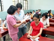 Tuyển sinh đại học năm 2006.