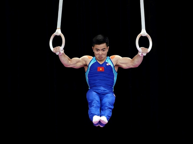 Các VĐV TDDC nam Việt Nam thi đấu không thành công trong chiều tối nay.