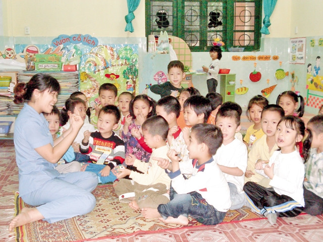 Những bài học đầu đời luôn chắp cánh cho khát vọng bay cao, bay xa.               Ảnh | Ái Minh