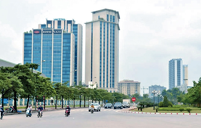 Đường Lê Đức Thọ (quận Nam Từ Liêm). Ảnh: ĐỨC GIANG