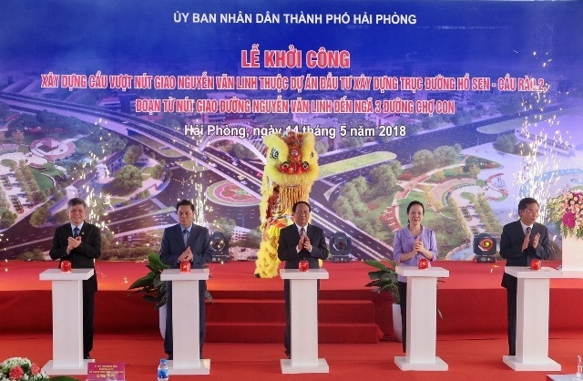 Quang cảnh lễ khởi công.
