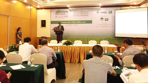 Hội thảo giới thiệu về Triển lãm Agro Việt Nam 2015.