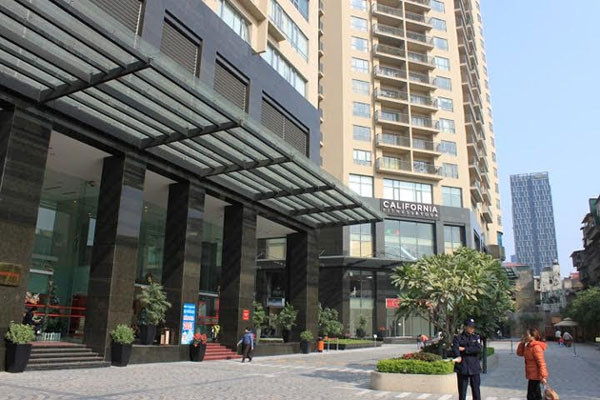 Tòa nhà Sky City 88 Láng Hạ, một trong những dự án bị thanh tra đợt này.