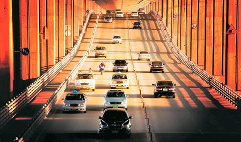 Hình ảnh mạng lưới giao thông tại thủ đô Seoul của Hàn Quốc.