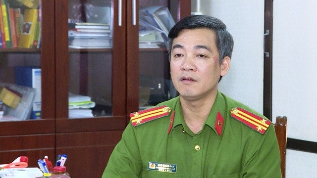 Trung tá Cao Giang Nam.