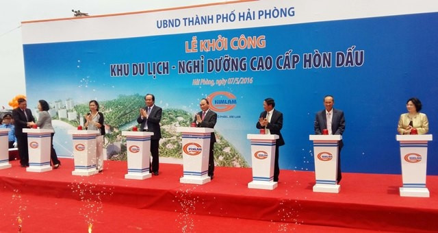 Khởi công xây dựng khu du lịch nghỉ dưỡng 5.000 tỷ đồng tại đảo Dấu (Hải Phòng)