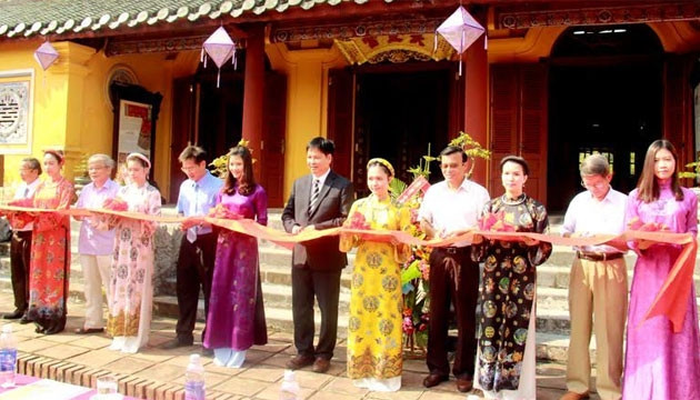 Khai trương “Không gian văn hóa tại cung Trường Sanh” - Đại nội Huế.