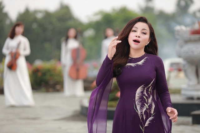 NSƯT Tố Nga ra mắt sản phẩm âm nhạc kỷ niệm Ngày Thương binh, liệt sĩ