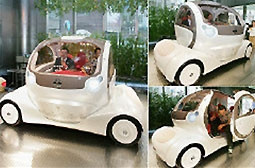 Xe hơi chạy pin của Nissan có cabin quay 360 độ