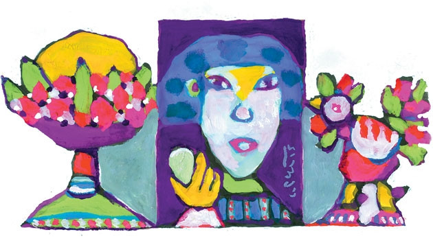 Minh họa của Hoàng Phượng Vỹ.