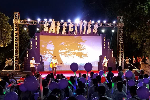 Không khí sôi động tại Lễ ra mắt ứng dụng S-City. 