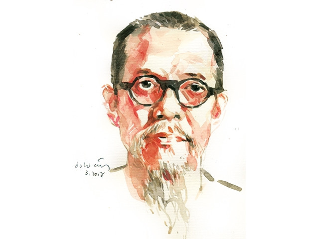 Ký họa Đỗ Phấn của họa sĩ Đỗ Hoàng Tường.