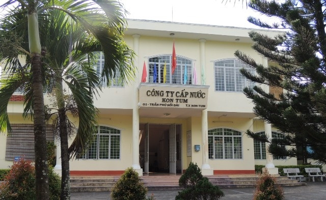 Trụ sở Công ty TNHH MTV Cấp nước Kon Tum.