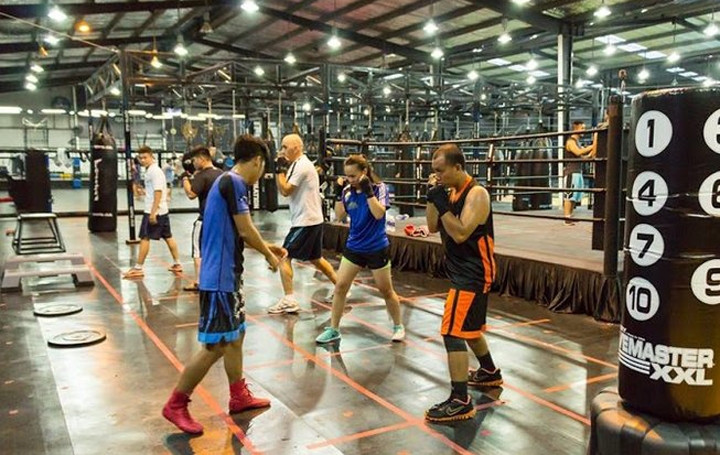 Phòng tập luyện tại Trung tâm SSC.