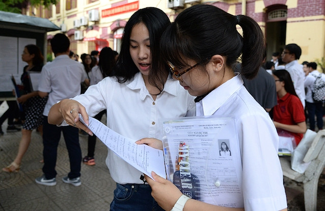 Thí sinh Kỳ thi quốc gia (Ảnh minh hoạ: THUỶ NGUYÊN)