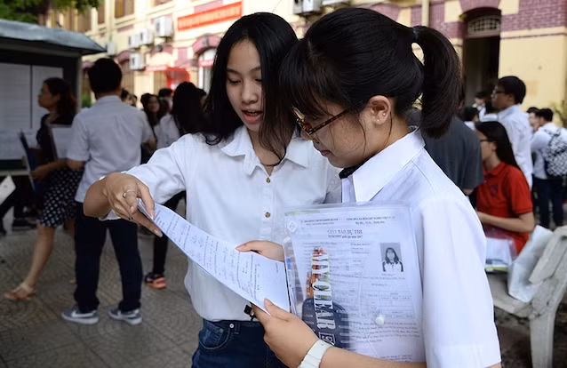 Thí sinh Kỳ thi quốc gia (Ảnh minh hoạ: THUỶ NGUYÊN)