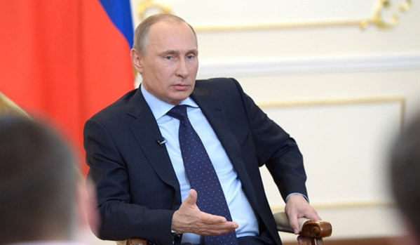 Tổng thống Putin: không cần có lực lượng vũ trang tại Crưm (ảnh: Voice of Russia) 