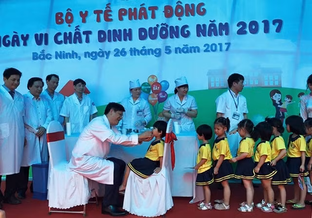 Lễ phát động Ngày vi chất dinh dưỡng năm 2017.
