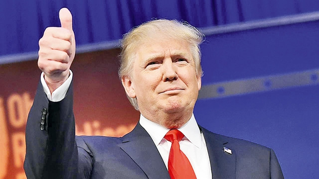 Ông D. Trump đắc cử tổng thống Mỹ.