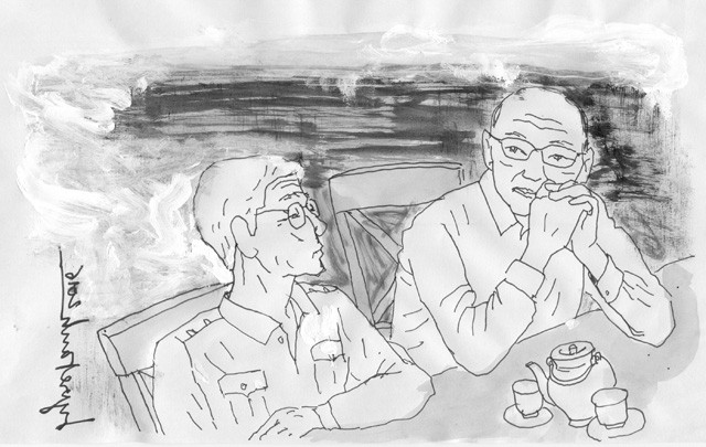 Bên hàng rào kẽm gai