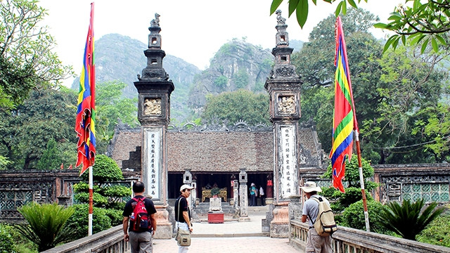 Đền thờ Vua Đinh Tiên Hoàng tại Hoa Lư (Ninh Bình).