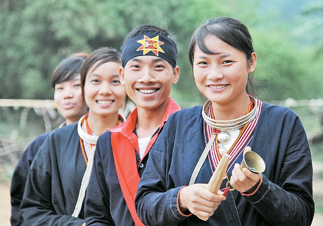 Thanh niên Dao ở Ba Vì. Ảnh : Trần Hải