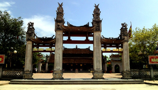 Đền Trần Thái Bình.