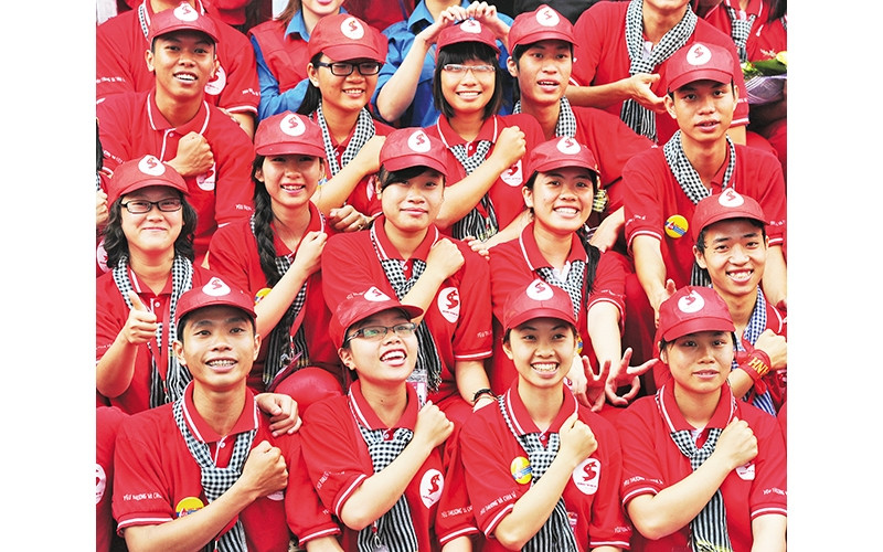 Đối tượng hiến máu chủ yếu vẫn tập trung vào thanh niên. ẢNH | TRẦN HẢI