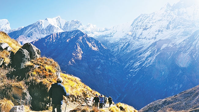 Trekking tới ABC, cung đường đẹp nhất Nepal.