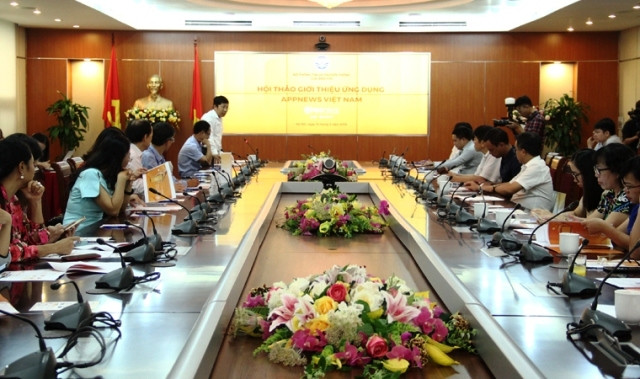  Hội thảo giới thiệu ứng dụng Appnews Việt Nam.