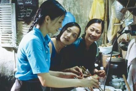 Ba nhân vật nữ trong phim.